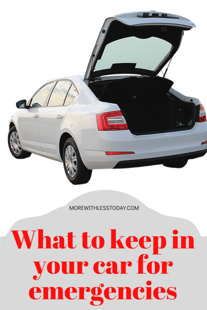 Emergency Items To Keep In Your Car